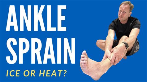 Heat or Ice for Sprained Ankle: Expert Advice