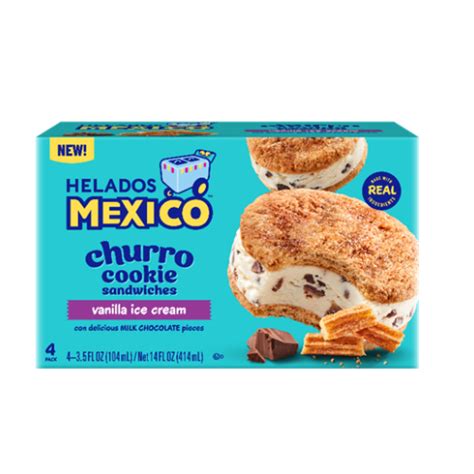 Helados Mexico Churro Ice Cream Sandwich: A Taste of Heaven
