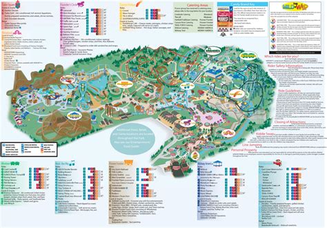 Hershey Park Printable Map