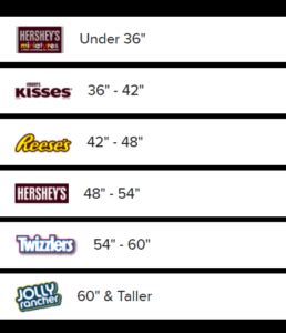 Hersheypark Height Chart