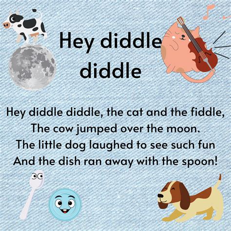 Hey Little Diddle Cat Fiddle Free Book Printables
