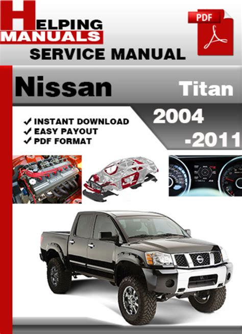 High Def 2005 Factory Nissan Titan Shop Repair Manual