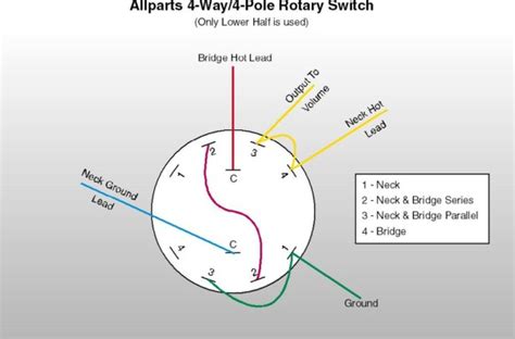 High Low Wiring Diagram 3 Way Rotary Switch Off