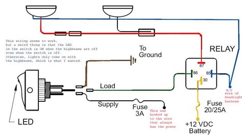 Highbeam Indicator Wiring Diagram