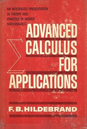 Hildebrand Advanced Calculus For Applications Solution Manual