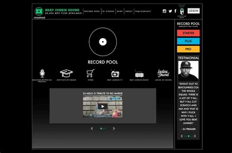 Hip Hop Record Pools With Back Catalog