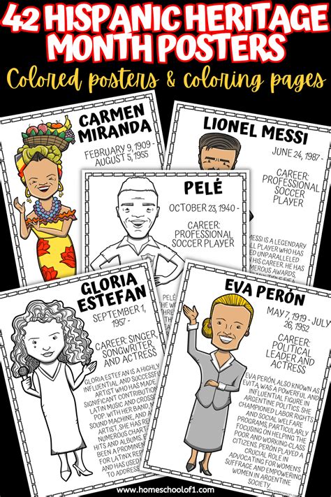 Hispanic Heritage Month Printable