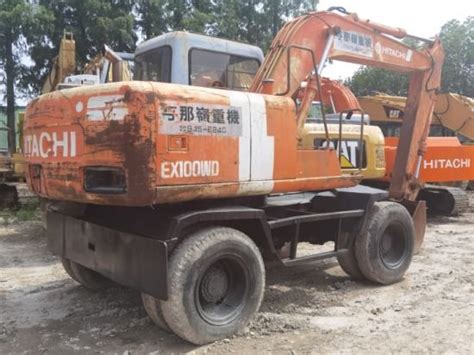 Hitachi Ex100wd 3c Wheeled Excavator Service Manual Set