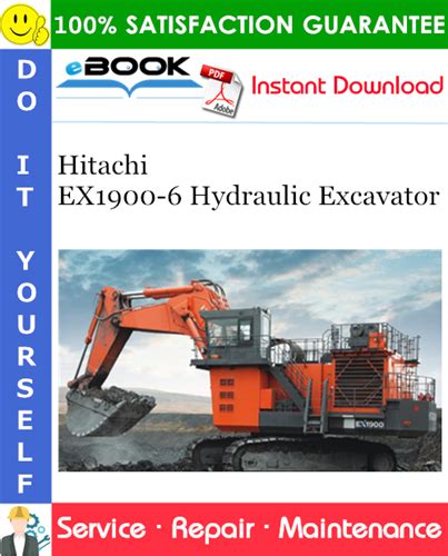 Hitachi Ex1900 6 Hydraulic Excavator Service Repair Manual Instant Download