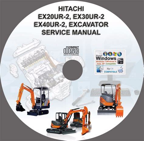 Hitachi Ex20ur 2 Ex30ur 2 Ex40ur 2 Excavator Service Manual