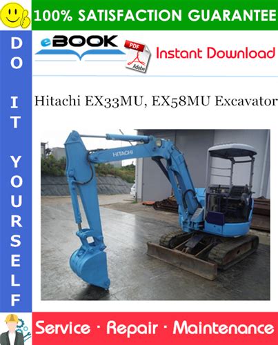 Hitachi Ex33mu Ex58mu Excavator Service Manual