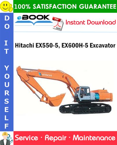 Hitachi Ex550 5 Ex600h 5 Ex550lc5 Excavator Service Manual