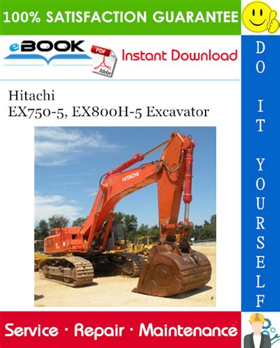 Hitachi Ex750 5 Ex800h 5 Excavator Service Repair Manual Download