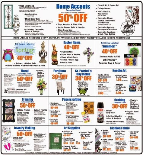 Hobby Lobby Coupon In Store Printable