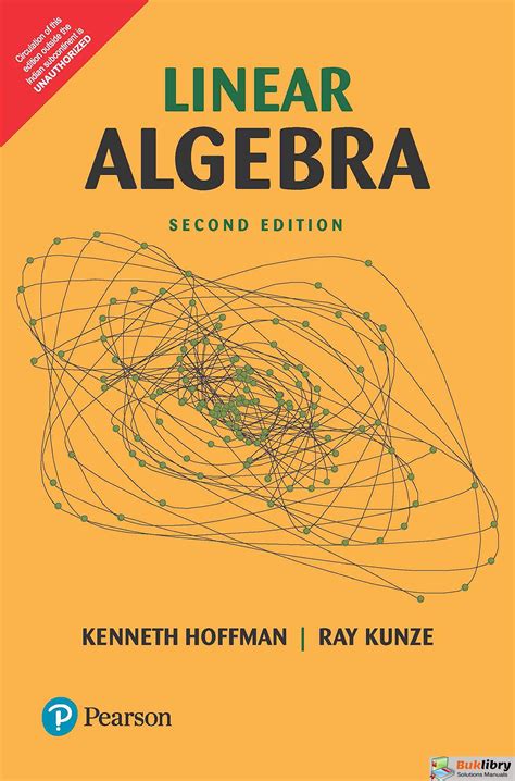 Hoffman And Kunze Linear Algebra Solution Manual