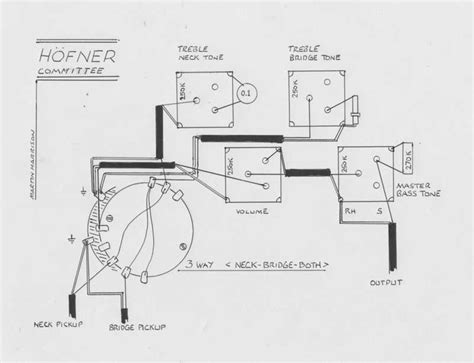 Hofner Guitar Wiring Diagram