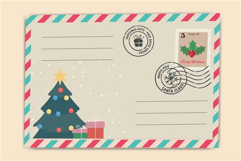Holiday Postcard Template