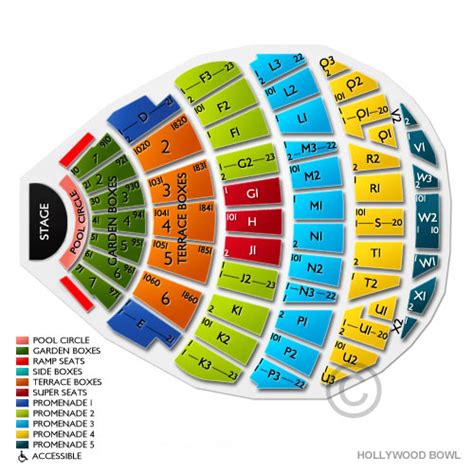 Hollywoodbowl Seating Chart