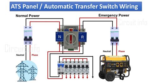 Home Automatic Transfer Switch Wiring Diagram