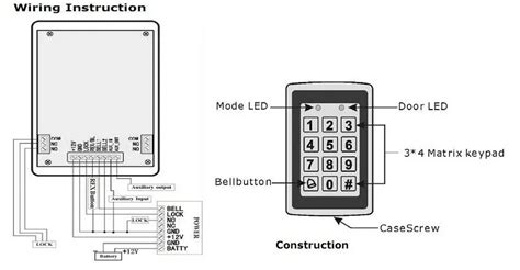 Home Security Keypad Wiring