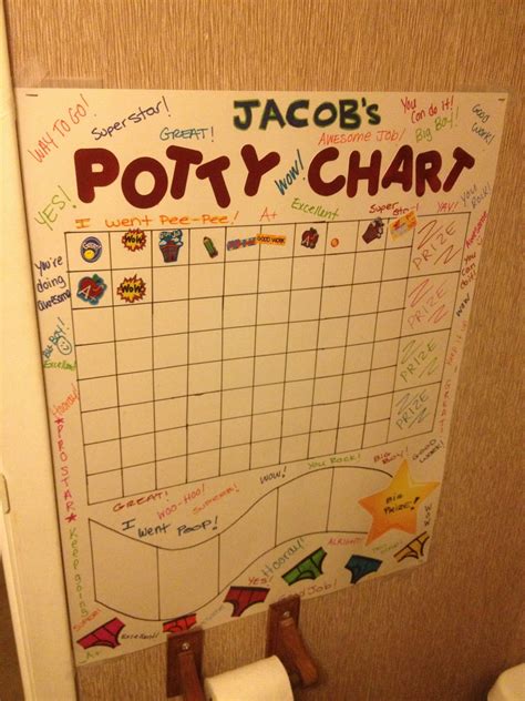 Homemade Potty Training Chart Ideas
