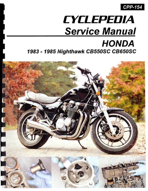 Honda 1983 1985 Cb550sc Cb650sc Motorcycle Workshop Repair Service Manual 10102 Quality