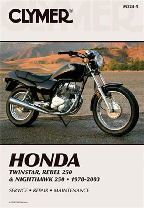 Honda 250 Twinstar Rebel Nighthawk Service Repair Manual Download 1978 2003