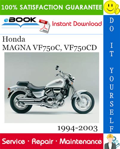 Honda 750c Magna Motorcycle Service Repair Manual 1994 2003 Download