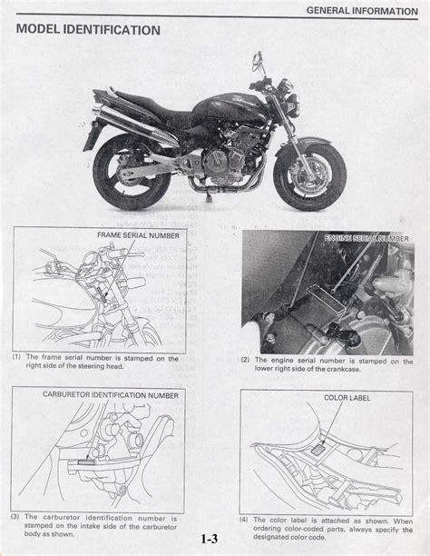 Honda Cb 600 F Hornet 1998 Service Repair Manual Download