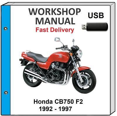 Honda Cb 750 1992 1993 1994 Service Workshop Manual