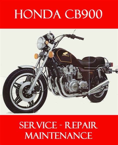 Honda Cb 900 Service Manual 1980 1982 Online Parts Catalogue Cb900c Cb900f