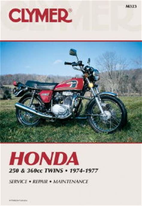 Honda Cb250 360 Cj250t Cl360 Cj360t Shop Repair 75 77 Manual