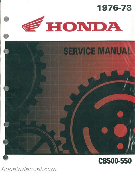 Honda Cb500 Four Cb550 Cb550f Service Repair Pdf Manual Download 1971 1978