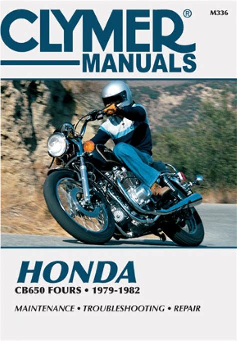 Honda Cb650 Fours 1979 1982 Repair Manual