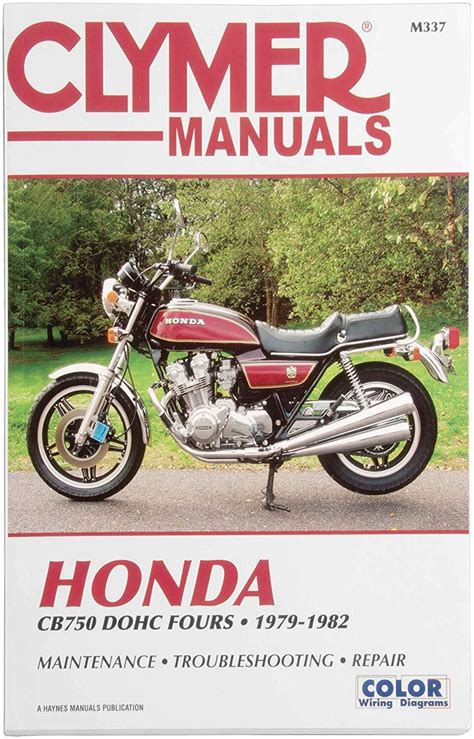 Honda Cb750 Dohc Fours Service Repair Manual Pdf 78 84