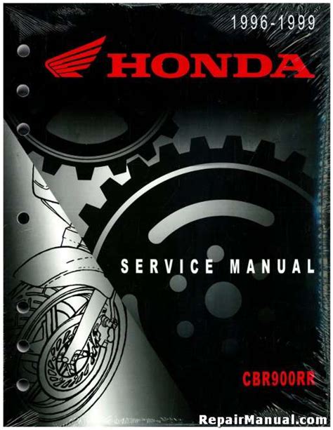 Honda Cbr900rr Service Repair Manual 1996 1998