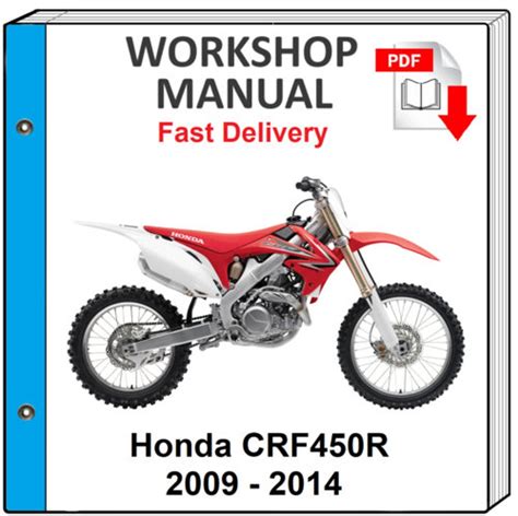 Honda Crf450r Full Service Repair Workshop Manual 2009 2010