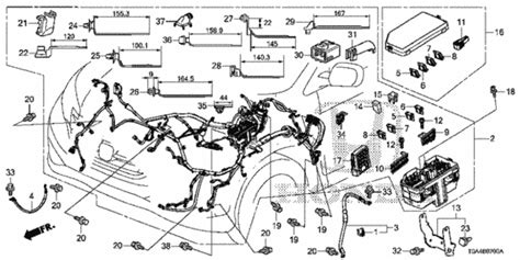 Honda Crv Wiring Harness Parts