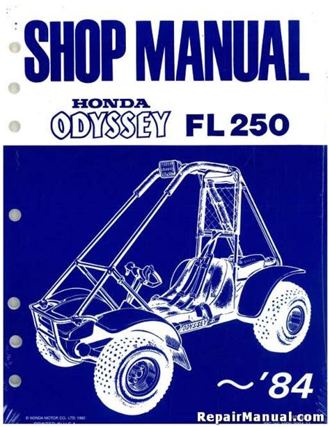 Honda Fl250 1977 1984 Workshop Repair Service Manual 9734 9734 9734 Complete Informative For Diy Repair 9734 9734 9734