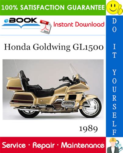 Honda Gl1500 1989 Motorcycle Service Repair Manual Download