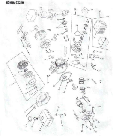 Honda Gx240 Wiring Diagram