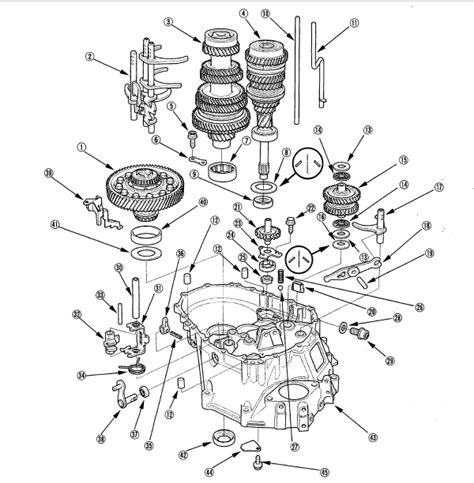 Honda Manual Transmission Parts Diagram