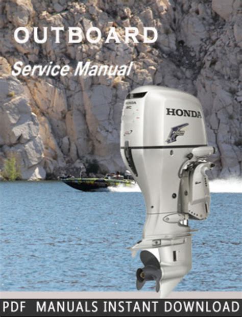 Honda Mariner Outboard Bf135a Bf150a Service Workshop Repair Manual Download