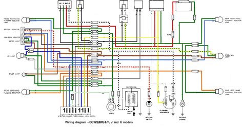 Honda Motorcycle 125cc Wiring Diagram