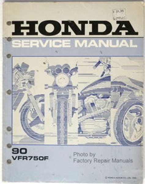 Honda Motorcycle Factory Service Manual