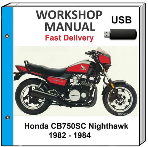 Honda Nighthawk Cb750sc 1985 Repair Manual