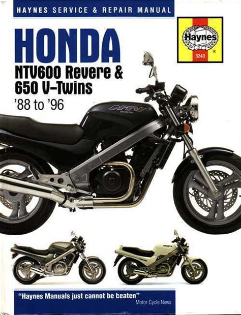 Honda Ntv650 Workshop Service Repair Manual Download