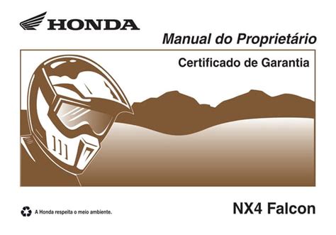 Honda Nx4 Falcon Service Manual 2000 2009 Download