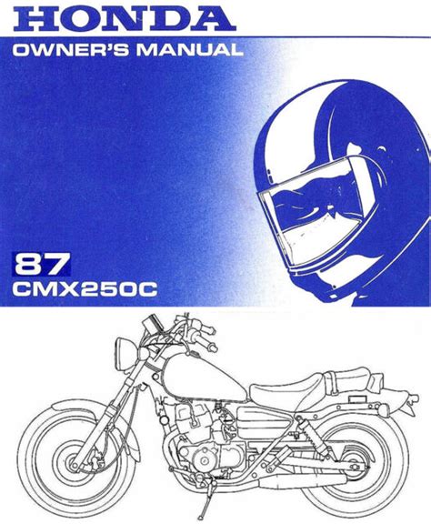 Honda Rebel 250 Service Repair Manual Pdf 85 87