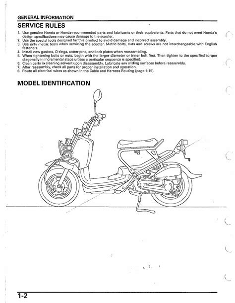 Honda Ruckus Nps50 Full Service Repair Manual 2003 2007